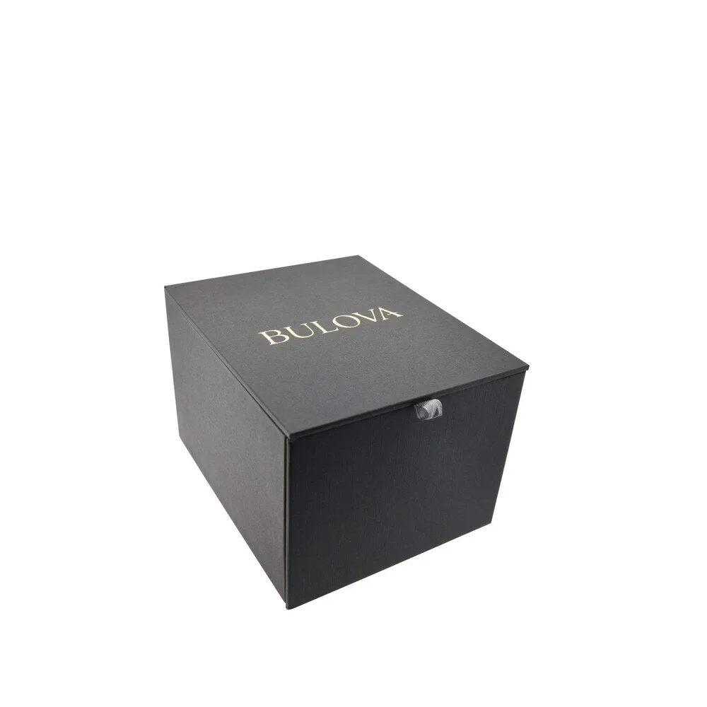 BULOVA 98P192 REGATTA MOP DIAMOND DIAL TWO TONE STAINLESS STEEL WOMENS WATCH
